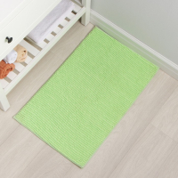 Коврик для дома Доляна &laquo;Букли&raquo;, 50&times;80 см, цвет зелёный