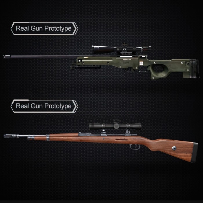 Конструктор техно &laquo;Винтовка с прицелом&raquo;, стреляет, 6 пуль в комплекте, 653 детали