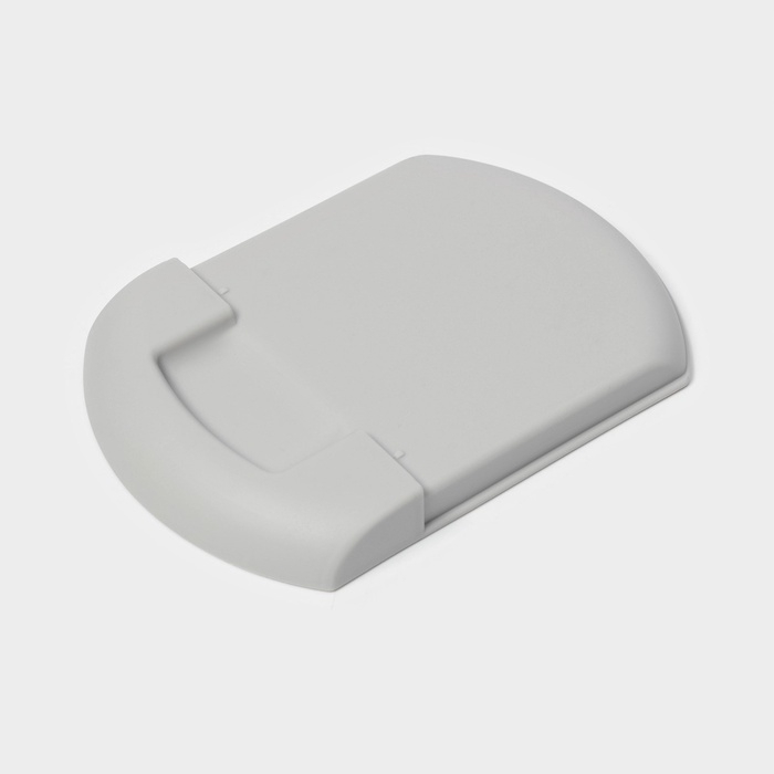 Ёршик для унитаза SAVANNA, настенный, силиконовый с емкостью для моющего средства, 10.5×10.5×41 см, белый Ёршик для унитаза SAVANNA, настенный, силиконовый с емкостью для моющего средства, 10.5×10.5×41 см, белый