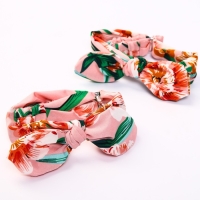 Повязка на голову для мамы и дочки &laquo;Набор для фотосессии: ягодки&raquo;, 2 шт., цв. розовый, M&B