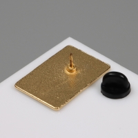 Значок &laquo;Таро&raquo; солнце, цветной в золоте