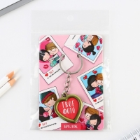 Брелок для ключей с местом под фото &laquo;Твое фото&raquo;, 8 х 3 см