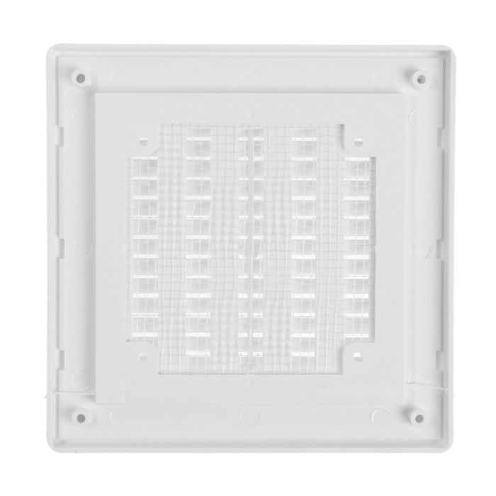 Решетка вентиляционная ZEIN Люкс ЛРР162В, 162 х 162 мм, с сеткой, разъемная, регулируемая Решетка вентиляционная ZEIN Люкс ЛРР162В, 162 х 162 мм, с сеткой, разъемная, регулируемая