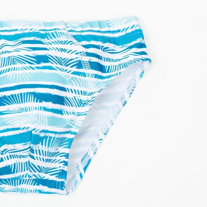 Плавки купальные для мальчика, цвет бирюзовый, рост 104 см