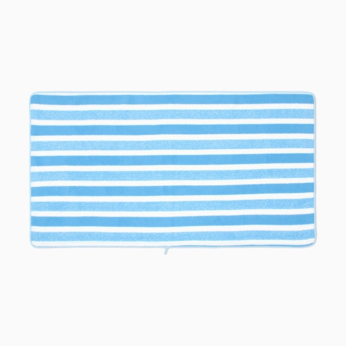 Полотенце банное Этель Полотенце банное Этель "Геометрия", цв. голубой, 70х140 см, 100% п/э, 240 г/м2