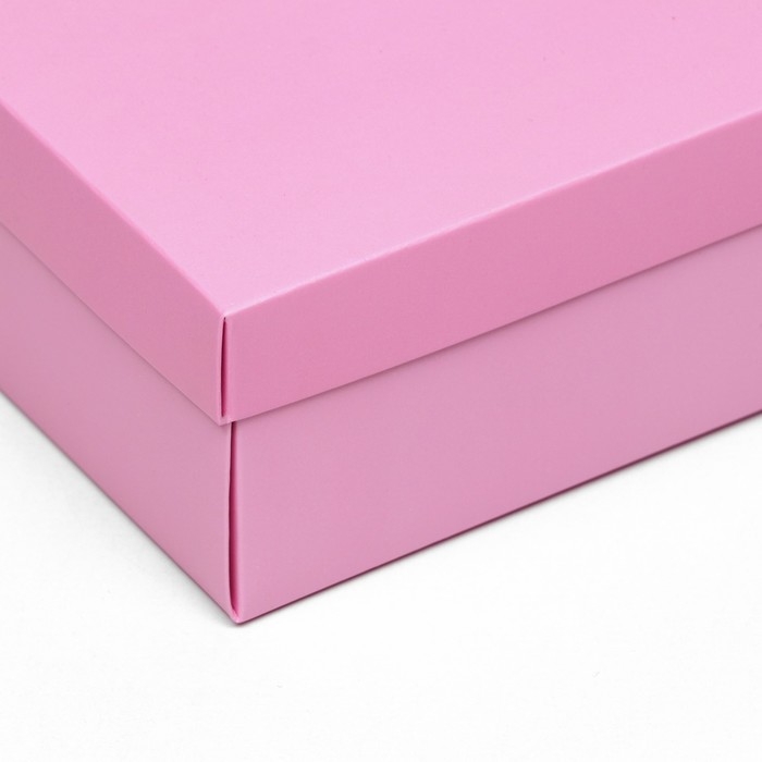 Коробка подарочная складная, упаковка, «Розовая», 21 х 15 х 7 см Коробка подарочная складная, упаковка, «Розовая», 21 х 15 х 7 см