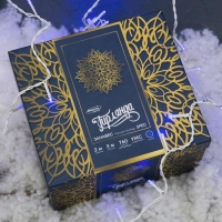 Гирлянда &laquo;Занавес&raquo; 2 &times; 3 м, IP44, УМС, белая нить, 760 LED, свечение синее, 220 В