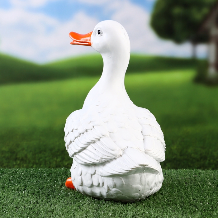 Садовая фигура Садовая фигура "Гусыня" 23х14х27см ///