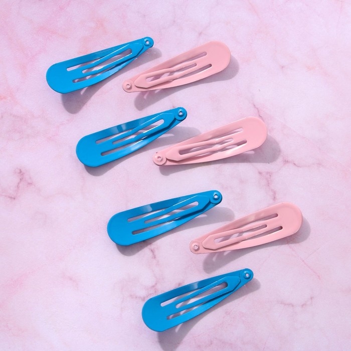 Заколки для волос &laquo;Бьюти&raquo;, 7 шт, 5 х 1 х 0,1см