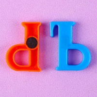 Алфавит магнитный &laquo;Русский язык&raquo;, 33 шт., высота буквы &mdash; 2,8 см