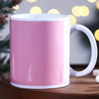 Кружка новогодняя керамическая &laquo;Вместе&raquo;, 320 мл, цвет белый