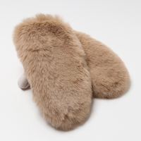 Варежки на иск.меху MINAKU объемные 23 см бежевый Варежки на иск.меху MINAKU объемные 23 см бежевый