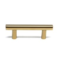 Ручка рейлинг CAPPIO FRIDA, нерж. сталь, d=12 мм, м/о 64 мм, цвет золото