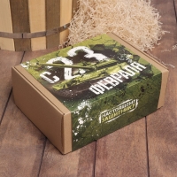 Набор подарочный "23 февраля" плед, носки, перчатки Набор подарочный "23 февраля" плед, носки, перчатки