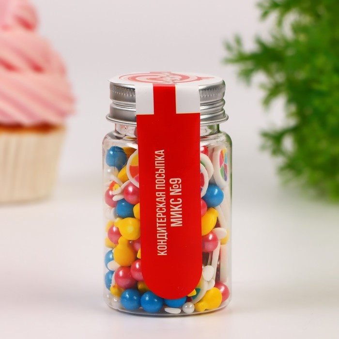 Кондитерская посыпка "Микс №9", 50 г