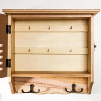 Ключница дерево 6 крючков "Корзина с цветами - Sweet home" 24х8,7х26 см Ключница дерево 6 крючков "Корзина с цветами - Sweet home" 24х8,7х26 см