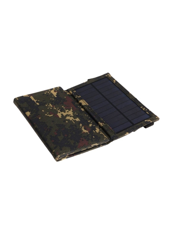 Солнечная панель для зарядки телефона, складная, 4 панели, 21 Вт, 44&times;16.5&times;0.3 см, хаки