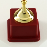 Кубок 012, наградная фигура, золото, подставка пластик, 19,2 &times; 11,5 &times; 8 см.