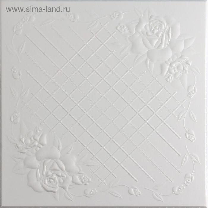Плита потолочная "Роза"