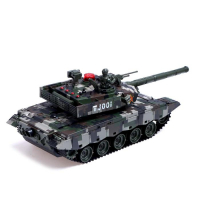 Танк радиоуправляемый &laquo;Армия&raquo;, с эффектом дыма, работает от аккумулятора