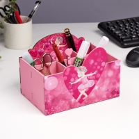 Органайзер для хранения мелочей "Балерина" 6 отделений, 18,7х12,5х12,5 см Органайзер для хранения мелочей "Балерина" 6 отделений, 18,7х12,5х12,5 см