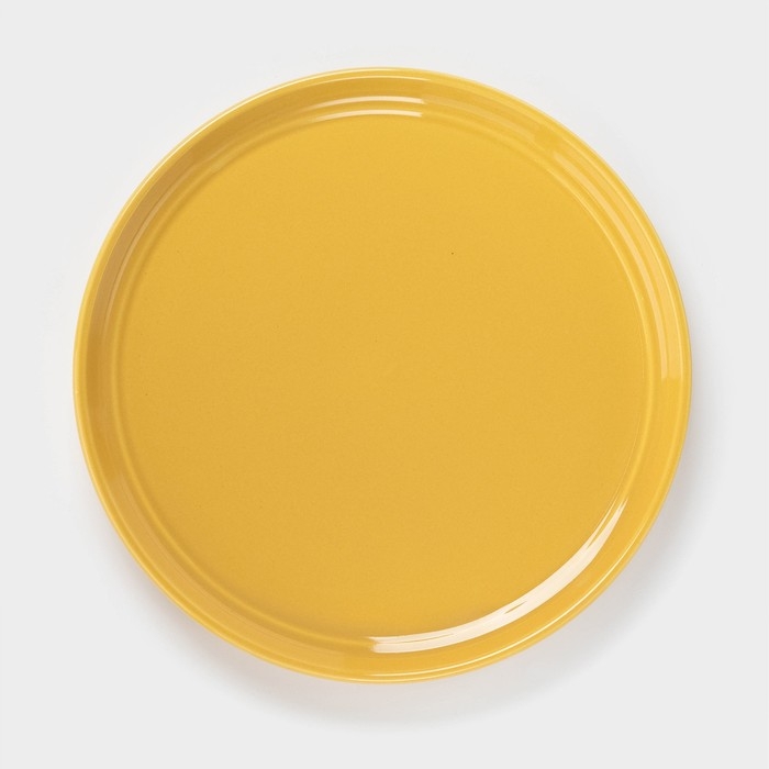 Блинница новогодняя Доляна &laquo;Домашние гномики&raquo;, d=23 см, керамика, цвет белый