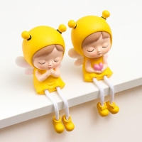 Сувенир полистоун "Малышка-бабочка с длинными ножками" набор 2 шт 18х7х8 см Сувенир полистоун "Малышка-бабочка с длинными ножками" набор 2 шт 18х7х8 см