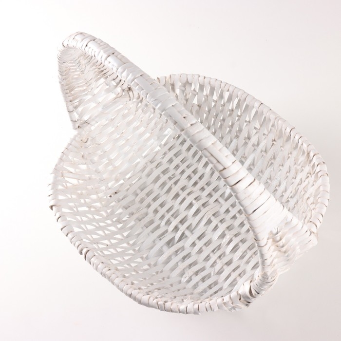 Корзина плетеная, 36х30х14/33 см, лоза Корзина плетеная, 36х30х14/33 см, лоза