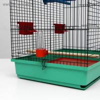 Клетка для попугая "Фиона", 4 яруса, 48 х 38 х 65 см, микс цветов Клетка для попугая "Фиона", 4 яруса, 48 х 38 х 65 см, микс цветов