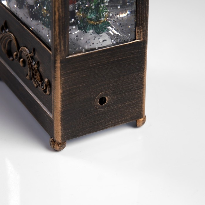 Светодиодная фигура «Фонарь с Дедом Морозом» 10.2 × 23 × 5.8 см, пластик, батарейки ААх3 (не в комплекте), USB, свечение тёплое белое Светодиодная фигура «Фонарь с Дедом Морозом» 10.2 × 23 × 5.8 см, пластик, батарейки ААх3 (не в комплекте), USB, свечение тёплое белое