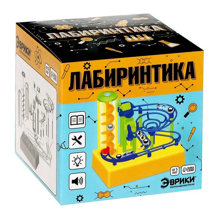 Конструктор электронный «Лабиринтика», световые и звуковые эффекты, 20 деталей Конструктор электронный «Лабиринтика», световые и звуковые эффекты, 20 деталей