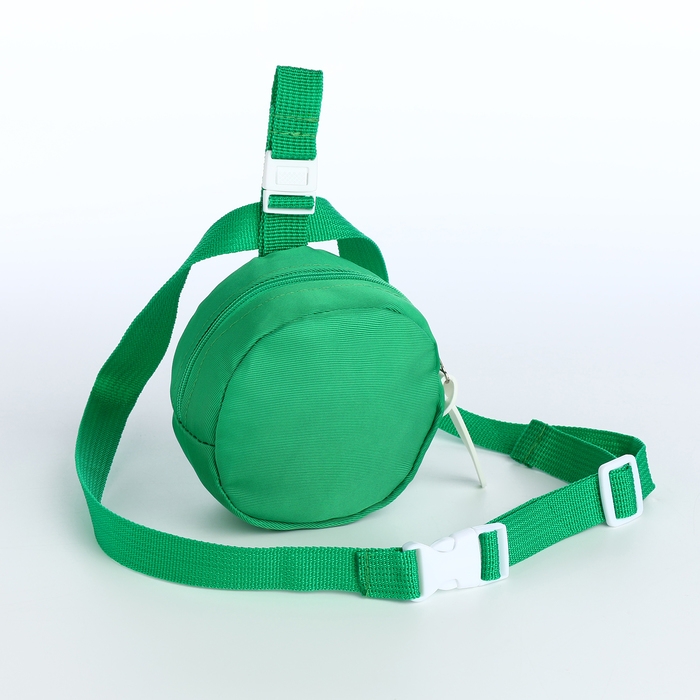 Сумка детская поясная на молнии «Выбражулька», цвет зелёный Сумка детская поясная на молнии «Выбражулька», цвет зелёный