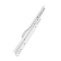 Роликовые направляющие ТУНДРА, L=250 мм, толщина 0,8 мм, белые, 2 шт. Роликовые направляющие ТУНДРА, L=250 мм, толщина 0,8 мм, белые, 2 шт.