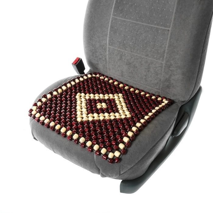 Накидка массажер TORSO на сиденье 42&times;42 см, дерево, микс