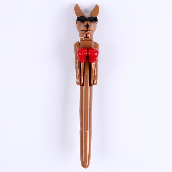 Прикол ручка &laquo;Кенгуру&raquo;, боксёр