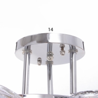 Люстра "Бренда" 3х40Вт Е27 хром МОДЕЛЬ: 2800084 Люстра "Бренда" 3х40Вт Е27 хром МОДЕЛЬ: 2800084