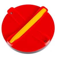 Планшет обучающий &laquo;Магнитное рисование&raquo;, 120 отверстий, с креплением на обороте, цвет чёрный