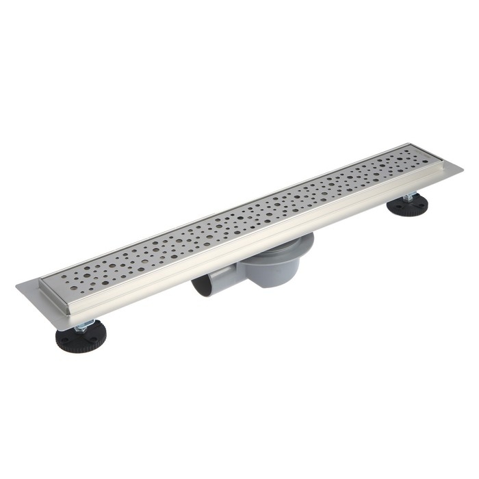 Трап линейный AFLORN AF20307-60, 600х70 мм, c флaнцeм своб. вращения 360°, нерж. сталь Трап линейный AFLORN AF20307-60, 600х70 мм, c флaнцeм своб. вращения 360°, нерж. сталь