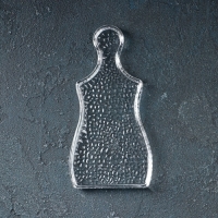 Блюдо стеклянное сервировочное &laquo;Флес&raquo;, 18&times;8,8 см