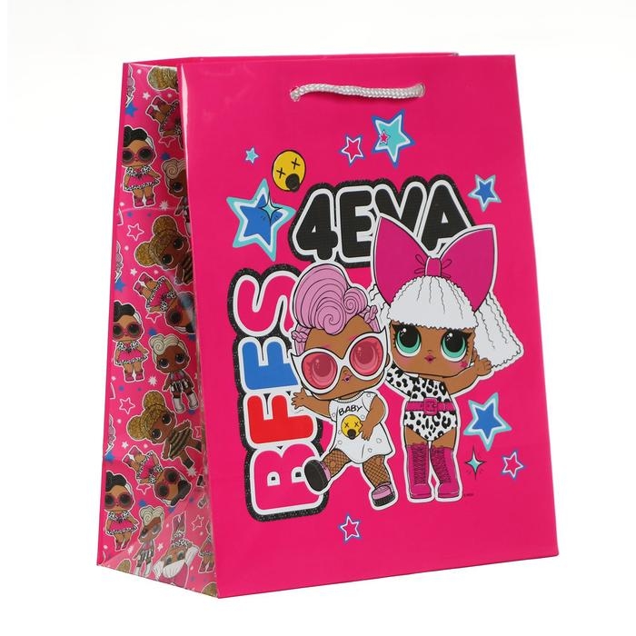 Пакет подарочный LOL, 18 &times; 22,3 &times; 10 см