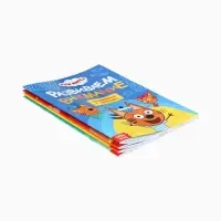 Книги детские &laquo;Занимаемся с котятами&raquo;, набор 4 шт. по 20 стр., А5, Три кота
