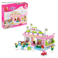 Конструктор &laquo;Розовая мечта: бильярдный клуб&raquo;, 289 деталей