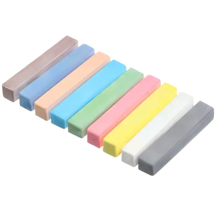 Мелки цветные школьные 9 шт. &laquo;Тачки&raquo;