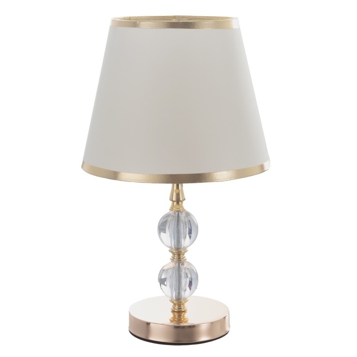 Настольная лампа "Лайма" Е27 40Вт золото 21х21х36 см