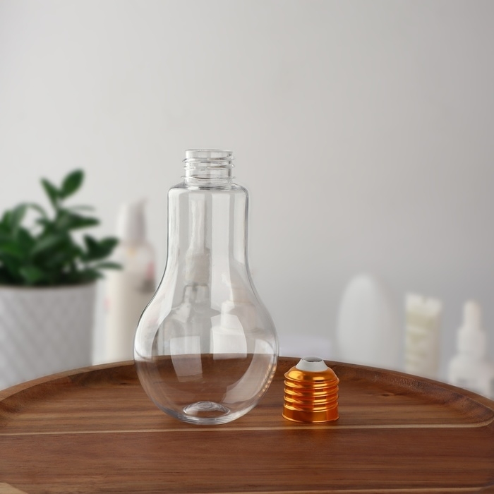 Бутылочка для хранения &laquo;Лампа&raquo;, 200 мл, цвет золотой