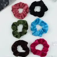 Резинка для волос &laquo;Бархат&raquo;, яркость, МИКС