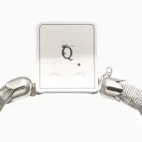 Чокер &laquo;Обруч&raquo; кручённый, цвет серебро