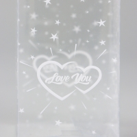 Складная коробка из PVC LOVE YOU, 5 х 5 х 12 см 5шт