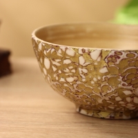 Миска 14х14х7 см, бамбук