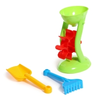 Песочный набор «Мельница», 3 элемента Песочный набор «Мельница», 3 элемента